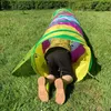 Tunnel per bambini Caterpillar 165 cm, colorato Anteprima dell’immagine prodotto 13