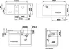 BLANCO 525866 COLLECTIS 6 S spoelbak met InFino®-ventiel en Productafbeelding-voorbeeld 3