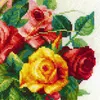 Riolis Stickbild-Set Kreuzstich "Korb mit Rosen", Produktbild-Vorschau 3