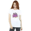 Disney - "Princesses" T-Shirt für Damen BI42955 (S) (Weiß) Produktbild-Vorschau 3