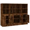vidaXL Highboards 3 Stk. Räuchereiche Holzwerkstoff -  Produktbild-Vorschau 7