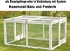 Enclos individuel ou à combiner/étendre avec le clapier Voir les images du produit 7