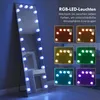 Ganzkörperspiegel 150x40 cm RGB-LED Standspiegel mit 21 Produktbild-Vorschau 4