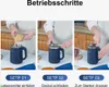 200W Elektrische Getreidemühle – 1L Edelstahl Kaffeemühle, Produktbild-Vorschau 4