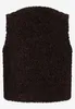 MORE & MORE Teddy Fur Vest espresso brown 42 Produktbild-Vorschau 2