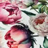 Tischdecke Fleckenabweisende Druck Runde Blumen Produktbild-Vorschau 3