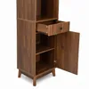 Merax Badezimmerschrank 172cm aus MDF, Badschrank mit Produktbild-Vorschau 9