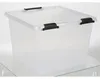 23x Scharnierbox 26L 40x40x27cm Transparent Deckel Produktbild-Vorschau 5