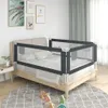 vidaXL Barrière de sécurité pour jeune enfant gris foncé Voir les images du produit 8
