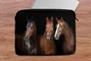 MuchoWow® Laptop Hülle 14 ZollPferde - Tiere - Schwarz - Produktbild-Vorschau 5