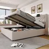 Letto imbottito Flieks 180x200cm con USB e Type-C, letto a Anteprima dell’immagine prodotto 4