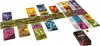 A tabletop board game with cards and landscape tiles laid out on a white surface. Produktbild-Vorschau