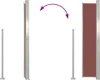 Diagram showing the operation of a retractable side awning. Náhled obrázku produktu