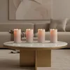 Set di 4 candele LED Relaxdays, A x P: 17,5 x 8 cm, fiamma Anteprima dell’immagine prodotto 3