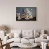 Italienischer Leinwand Leinwandbild - Buddha and Stones (1 Produktbild-Vorschau 2