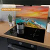 Wallario Herdabdeckplatte aus Glas, Größe 80 x 52 cm Produktbild-Vorschau 3
