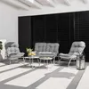 di volio Gartenmöbel Set ARSOLI – grau, moderne Produktbild-Vorschau 8