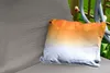 MuchoWow® Outdoor Kissen - Aquarell - Weiß - Orange - 60x40 Produktbild-Vorschau 2