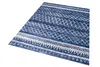Designer Teppich Wohnzimmerteppich modern blau creme Größe Produktbild-Vorschau 2