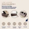 Casaria Banc de rangement brun 115x38x38cm Coffre de Voir les images du produit 5