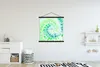 MuchoWow® Textilposter Krawattenfärbung - Spirale - Hippie Produktbild-Vorschau 2