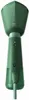 A green handheld garment steamer is shown against a white background. Produktbild-Vorschau