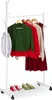 Relaxdays Appendiabiti con rotelle, A x L x P: 165 x 80 x Anteprima dell’immagine prodotto 1