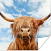 MuchoWow® Poster Schottischer Highlander - Wolke - Tiere Produktbild-Vorschau 1