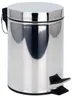 Pedaalemmer RVS - Mülleimer 3 Liter silber mit Inneneimer Produktbild-Vorschau 2