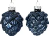 Denappel glas d5h7 cm nblw ass 6st kerst Decoris Productafbeelding-voorbeeld 2