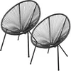Garden Pleasure Gartenstühle Dalida schwarz, 2 St. Produktbild-Vorschau 4