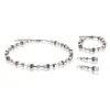 Coeur de Lion Halskette 4016/10-1400 GeoCUBE weiß Produktbild-Vorschau 2
