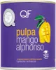 A can of mango pulp with product information and branding. Produktbild-Vorschau