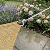 Relaxdays Sonnensegel, 4x4 m, HDPE, atmungsaktiv, Segel Produktbild-Vorschau 8