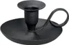 Kerzen Handleuchter Klassik Eisen Schwarz Produktbild-Vorschau 1
