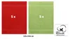 Betz 10 Stück Gästetücher 30x50 cm PREMIUM 100% Baumwolle Produktbild-Vorschau 2
