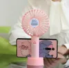 Mini USB ventilátor Portable - Růžový ruční ventilátor na Náhled obrázku produktu 3