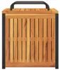 vidaXL Zahradní box 45x45x45/53 cm z masivního dřeva akácie Náhled obrázku produktu 6