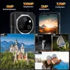 Collage of smartphone camera features and sample photos. Anteprima dell’immagine prodotto