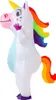Aufblasbares Einhorn Kostüm Ganzkörper, Einhorn Air Blow-up Produktbild-Vorschau 4