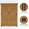 M MCombo Gartenschrank Gartenhaus Holz Wetterfest, Outdoor Produktbild-Vorschau 6