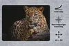 MuchoWow® Mauspad Mousepad Wildtiere - Panther - Porträt - Produktbild-Vorschau 2