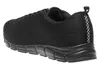 A black sneaker shown from the side. Produktbild-Vorschau