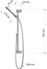 Granitan | Duschset Della - Silber - Klassisches Design - Produktbild-Vorschau 11