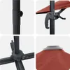 vidaXL Sonnenschirm Terrakotta 351 x 250 x 260 cm Produktbild-Vorschau 7
