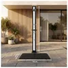 NovaTerra Solardusche 40L schwarz/silber mit Bodenelement Produktbild-Vorschau 6
