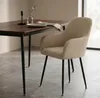 6er Set Stuhlhusse - Beige - für Schalenstuhl mit Armlehne Produktbild-Vorschau 4