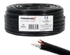 PremiumX 50m RG59 Koaxialkabel + 2 Netzkabel Eca Videobild Produktbild-Vorschau 1