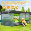 Tenda da sole 2x2M Quadrata, rete ombreggiante con Anteprima dell’immagine prodotto 14