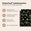 KitchenYeah© Herdabdeckplatte Schmetterling - Muster - Produktbild-Vorschau 6